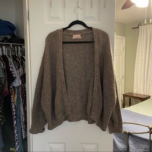 Urban Outfitters | Brown Slouchy Cardigan